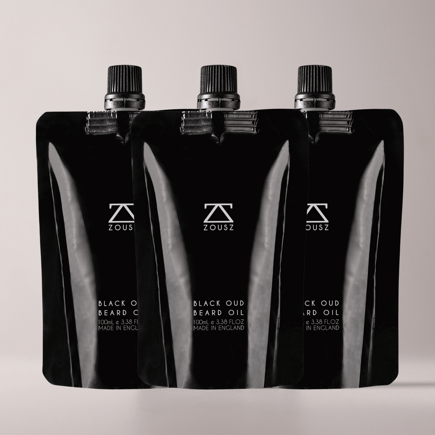 Black Oud Beard Oil 100mL Refill Pouch