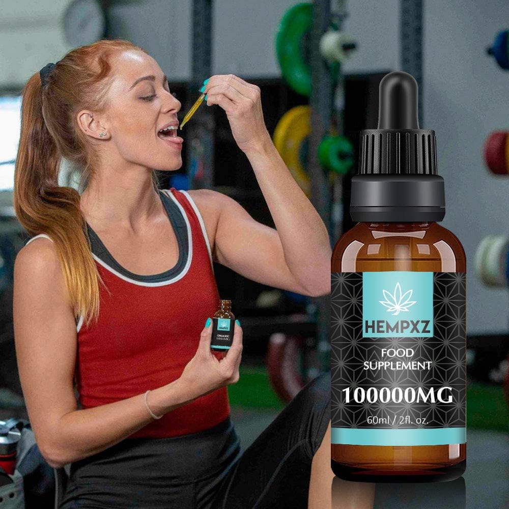 Hempy Natural Oil High Strength Natural Ingredients 100,000mg Hempxz
