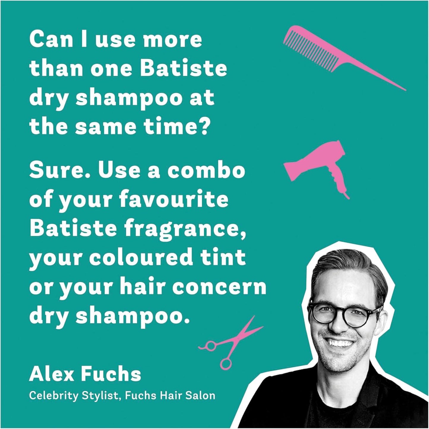 Batiste Dry Shampoo in Blush 200ml Floral & Flirty Fragrance No Rinse - Scent Shave And All