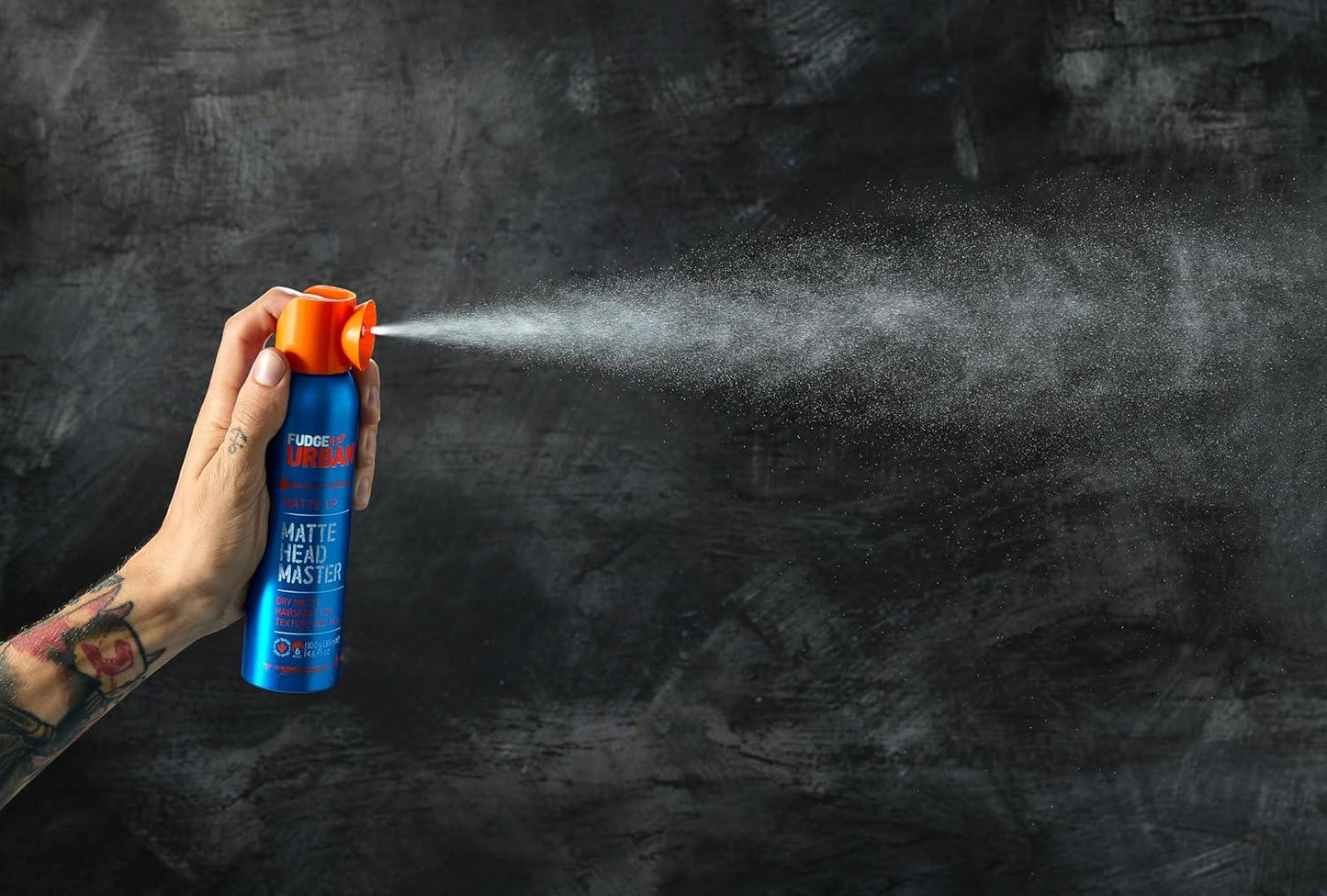 Fudge Urban Texturising Hair Spray Matte Headmaster Hairspray 135ml - Scent Shave And All