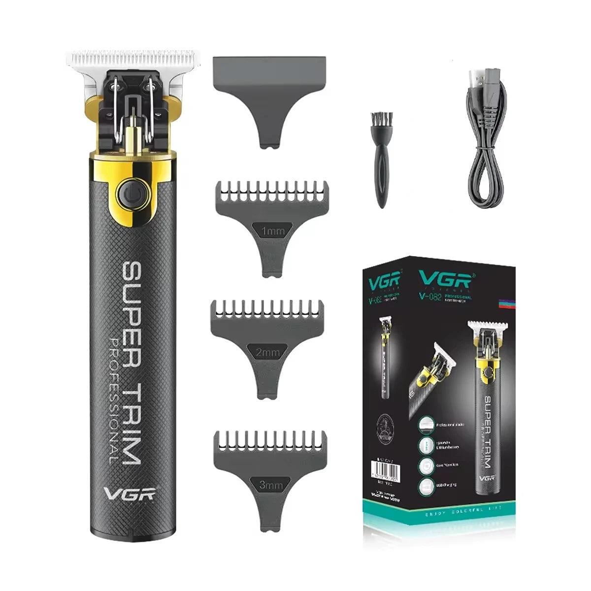 VGR V-082 Hair Trimmer T9 Electric Hair Clipper Professional Cutting Machine - Scent Shave And All