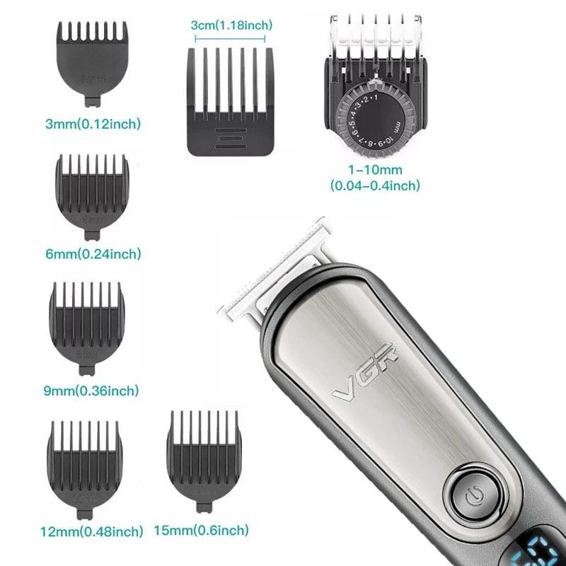 VGR V-105 All In One Adjustable Hair Beard Trimmer Body Groomer Kit - Scent Shave And All