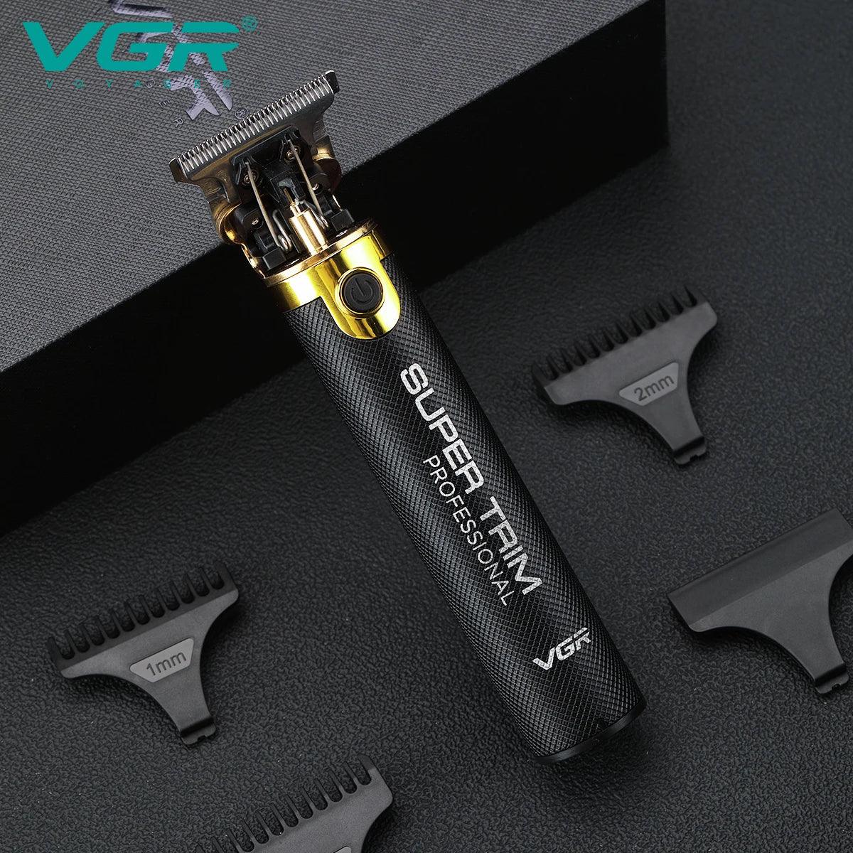 VGR V-082 Hair Trimmer T9 Electric Hair Clipper Professional Cutting Machine - Scent Shave And All