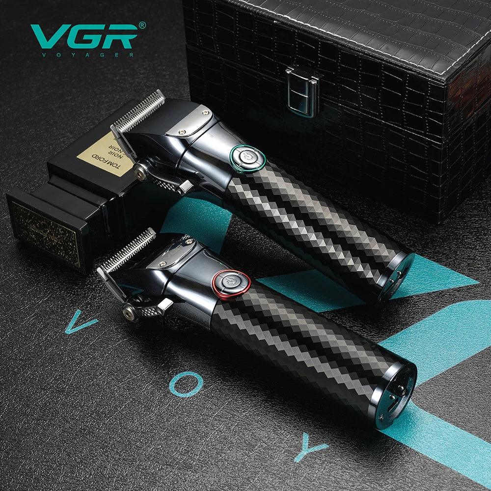 VGR V-682 Professional Hair Clipper Barber Beard Trimmer with Charging Dock - Scent Shave And All
