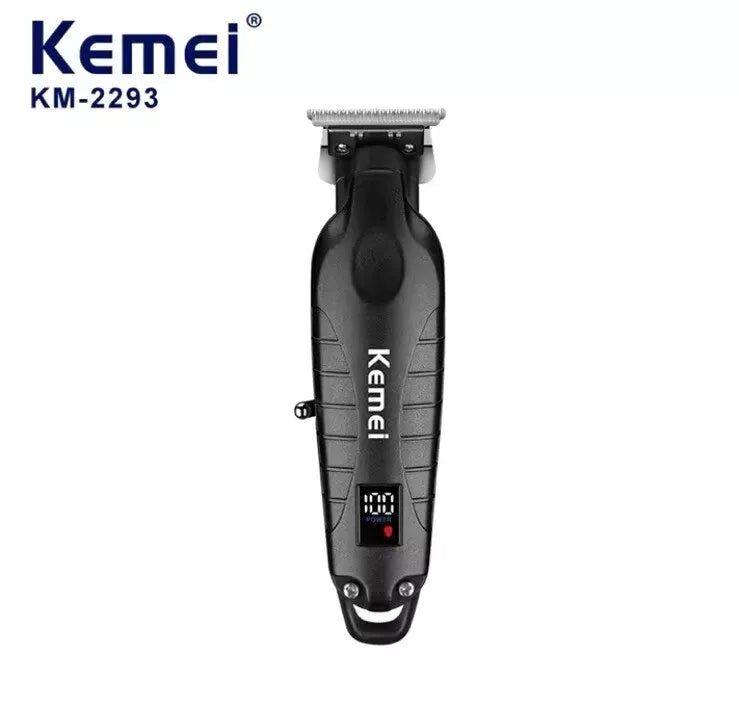 Kemei KM-2293 Cordless Hair Trimmer Electric Clipper with Zero Gap