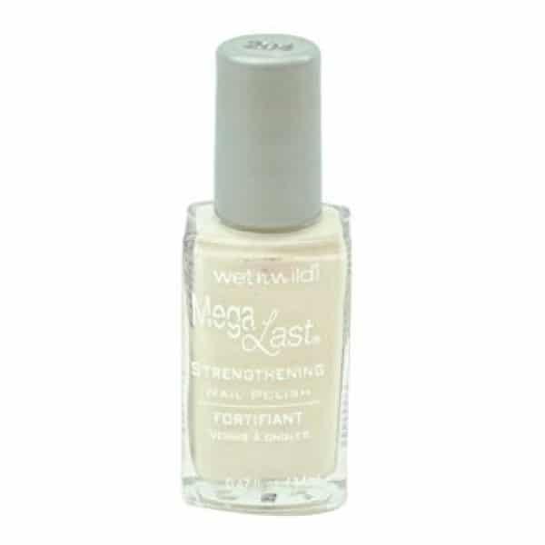 Wet n Wild Mega Last Strengthening Nail Polish 14ml - Never Been Kissed - 204 - Scent Shave And All