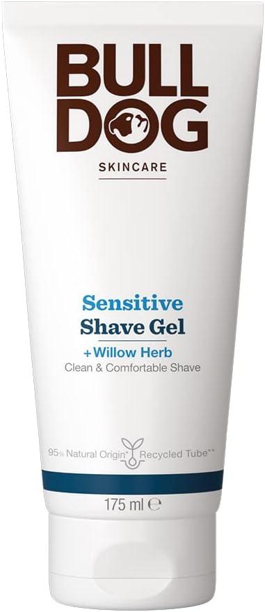 Bulldog Sensitive Shave Gel for Men's Sensitive Skin 175ml - Scent Shave And All