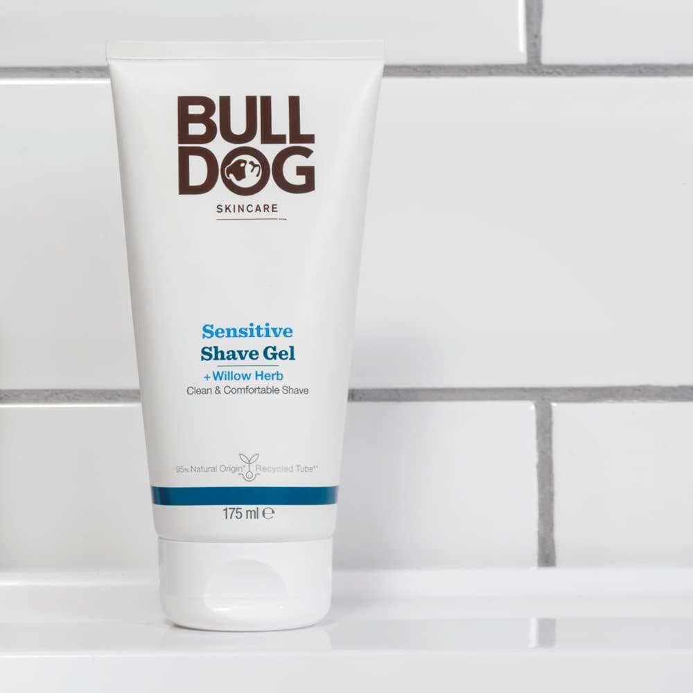 Bulldog Sensitive Shave Gel for Men's Sensitive Skin 175ml - Scent Shave And All