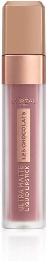 L'Oreal Paris Les Chocolats Ultra Matte Liquid Lipstick 842 Candyman - Scent Shave And All