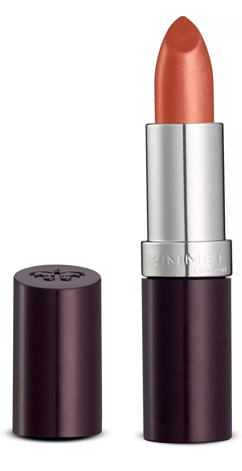 Rimmel London Lasting Finish Long-Lasting Lipstick 210 Coral in Gold 4g