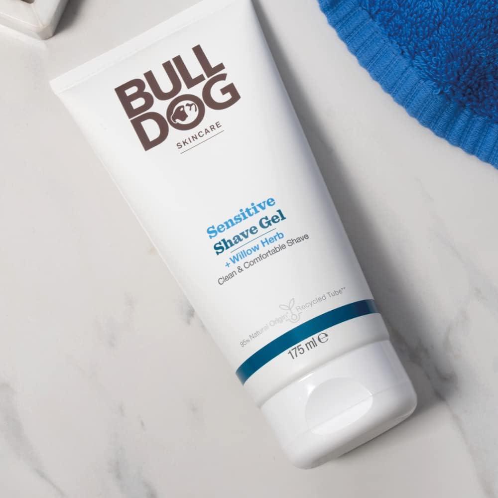 Bulldog Sensitive Shave Gel for Men's Sensitive Skin 175ml - Scent Shave And All