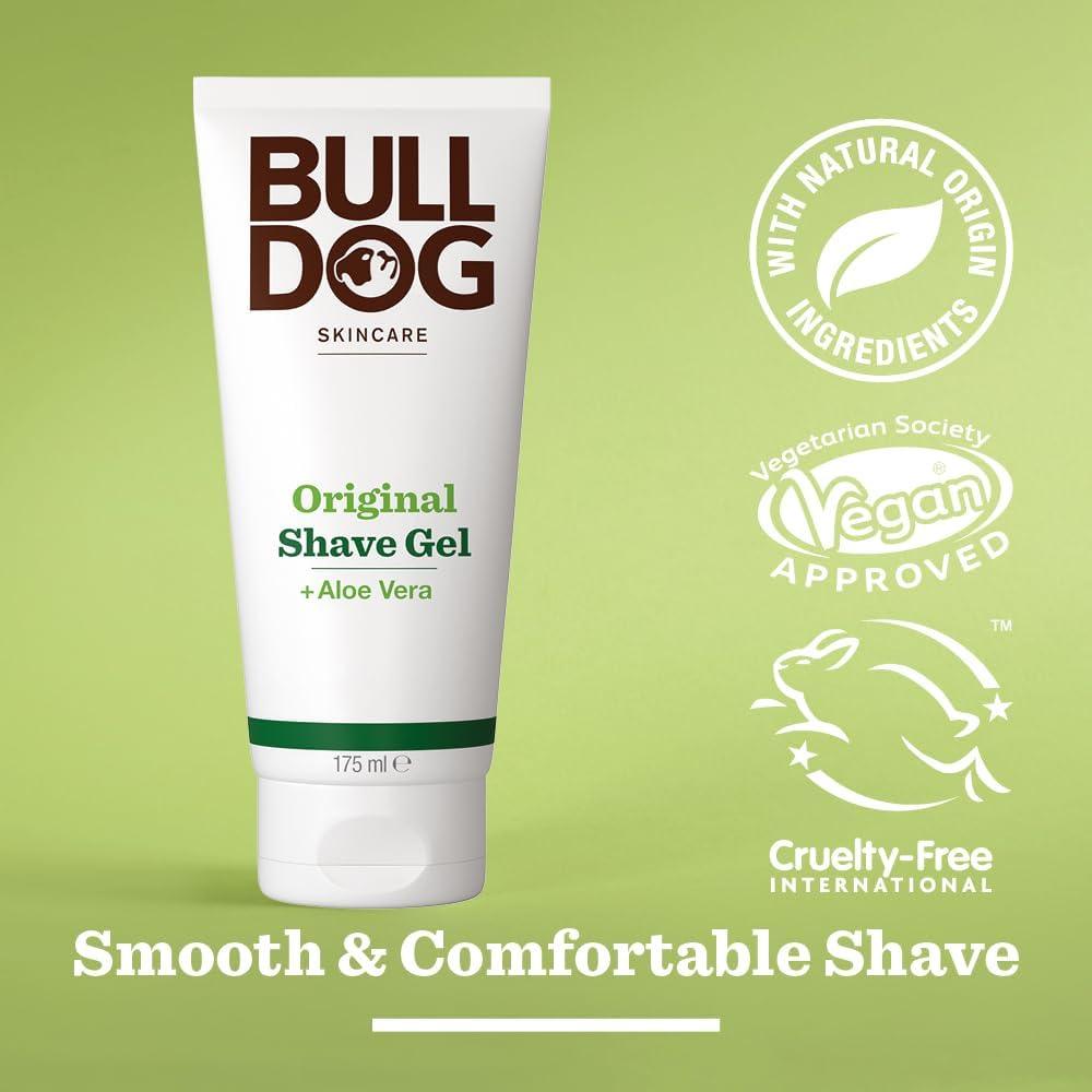 Bulldog Mens Skincare and Grooming Bulldog Original Shave Gel 175ml - Scent Shave And All