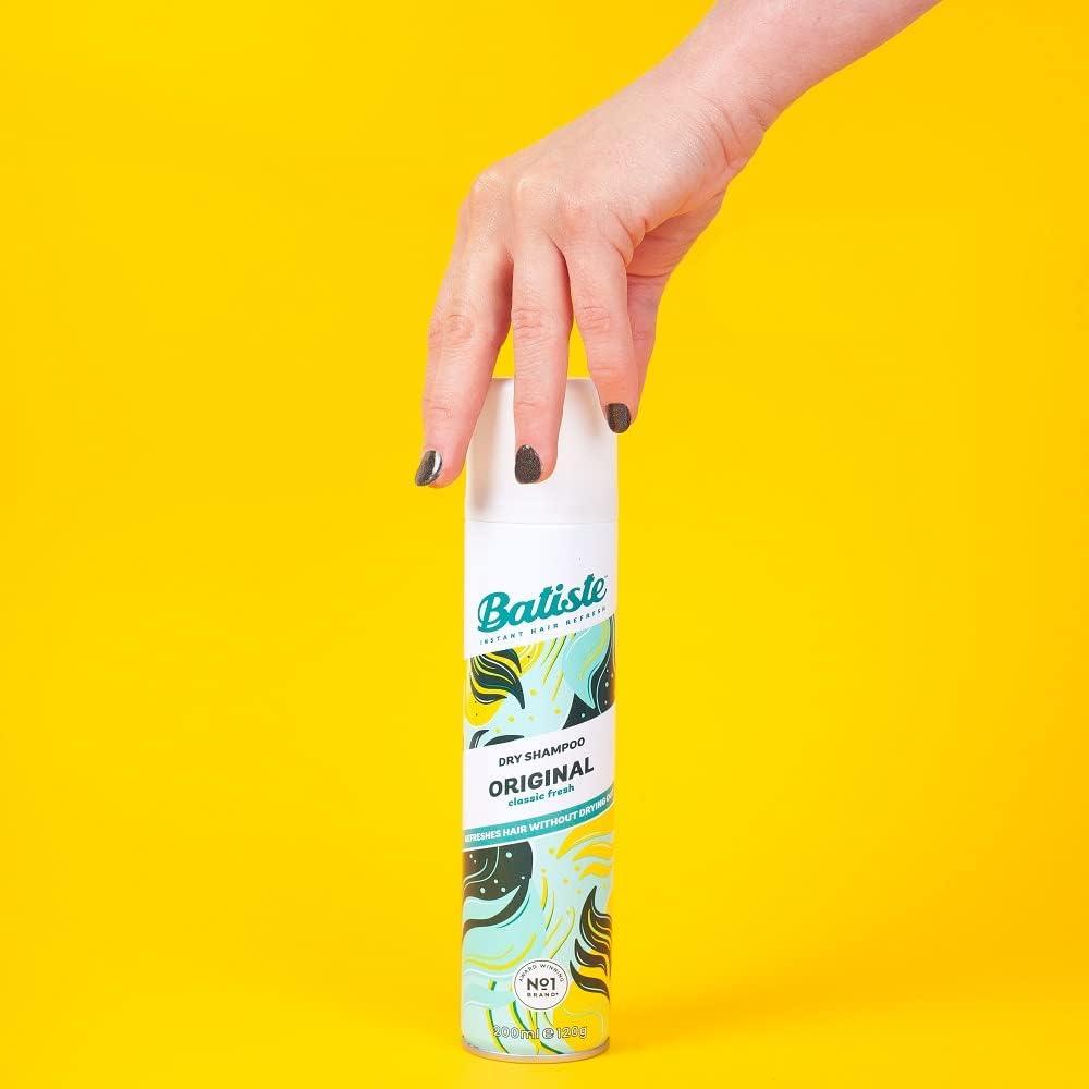 Batiste Dry Shampoo Original 200ml Fresh & Clean Fragrance No Rinse - Scent Shave And All