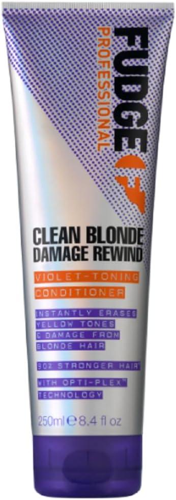 Fudge Professional Clean Blonde Damage Rewind Conditioner 250ml - Scent Shave And All