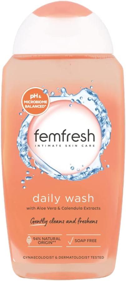 Femfresh Everyday Care Daily Intimate Vaginal Wash Feminine Hygiene Shower & Bath Gel Cleanser 250ml - Scent Shave And All