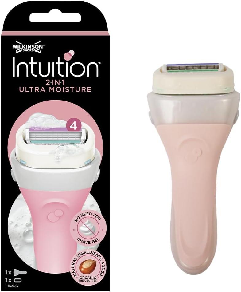 WILKINSON SWORD Intuition Ultra Moisture Razor Handle + 1 Blade Refill - Scent Shave And All