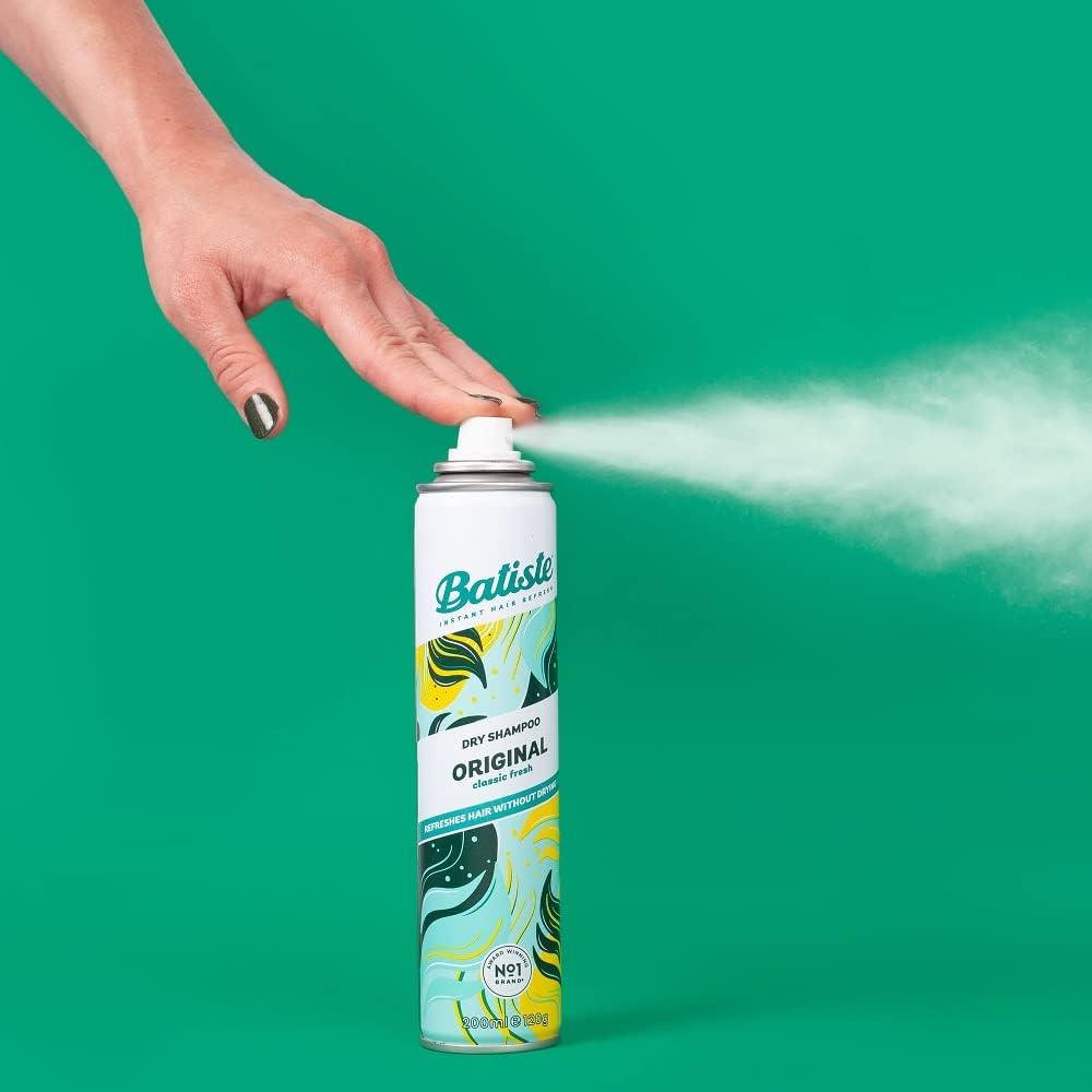 Batiste Dry Shampoo Original 200ml Fresh & Clean Fragrance No Rinse - Scent Shave And All