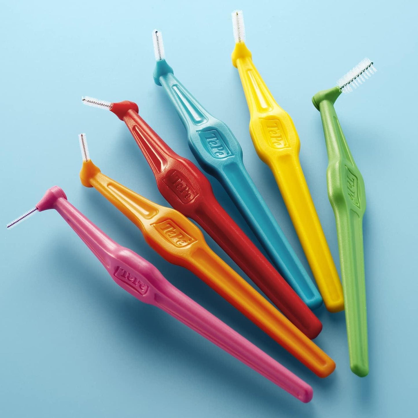 TePe Angle Interdental Brushes Mixed Pack of Every Size Pack of 6 - Scent Shave And All