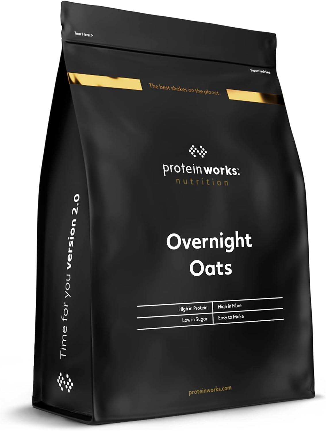 Protein Works Overnight Oats High Protein Breakfast Summer Berries 500g - Scent Shave And All