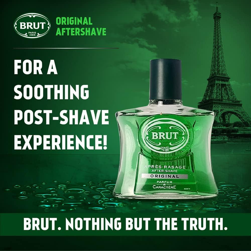 Brut Original Aftershave for Men 100ml - Scent Shave And All