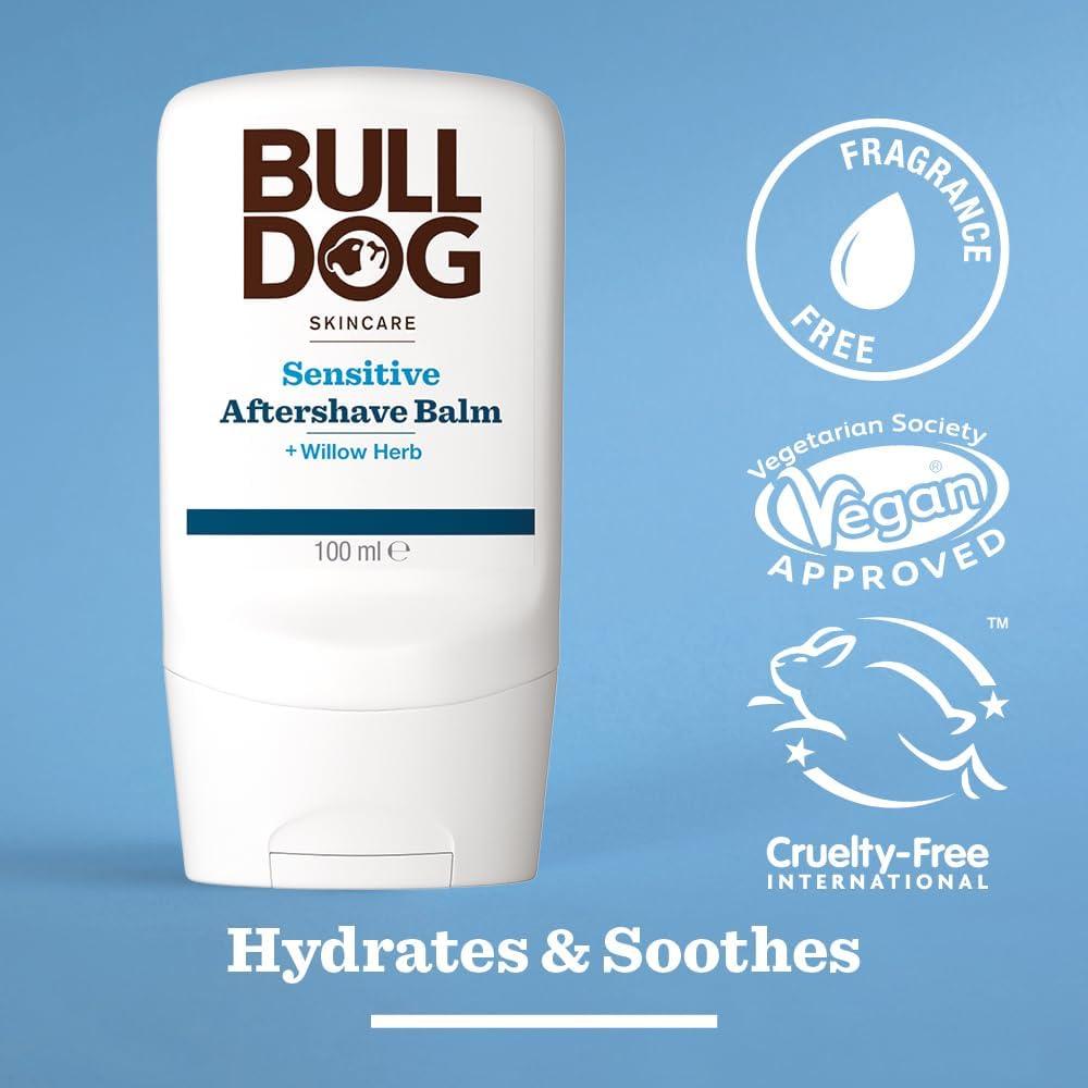 Bulldog Sensitive After Shave Balm for Men 100ml - Scent Shave And All