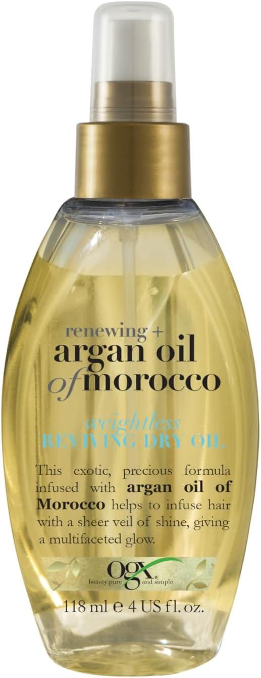 OGX Argan Oil of Morocco Weightless Reviving Dry Hair Oil Mist 118ml - Scent Shave And All