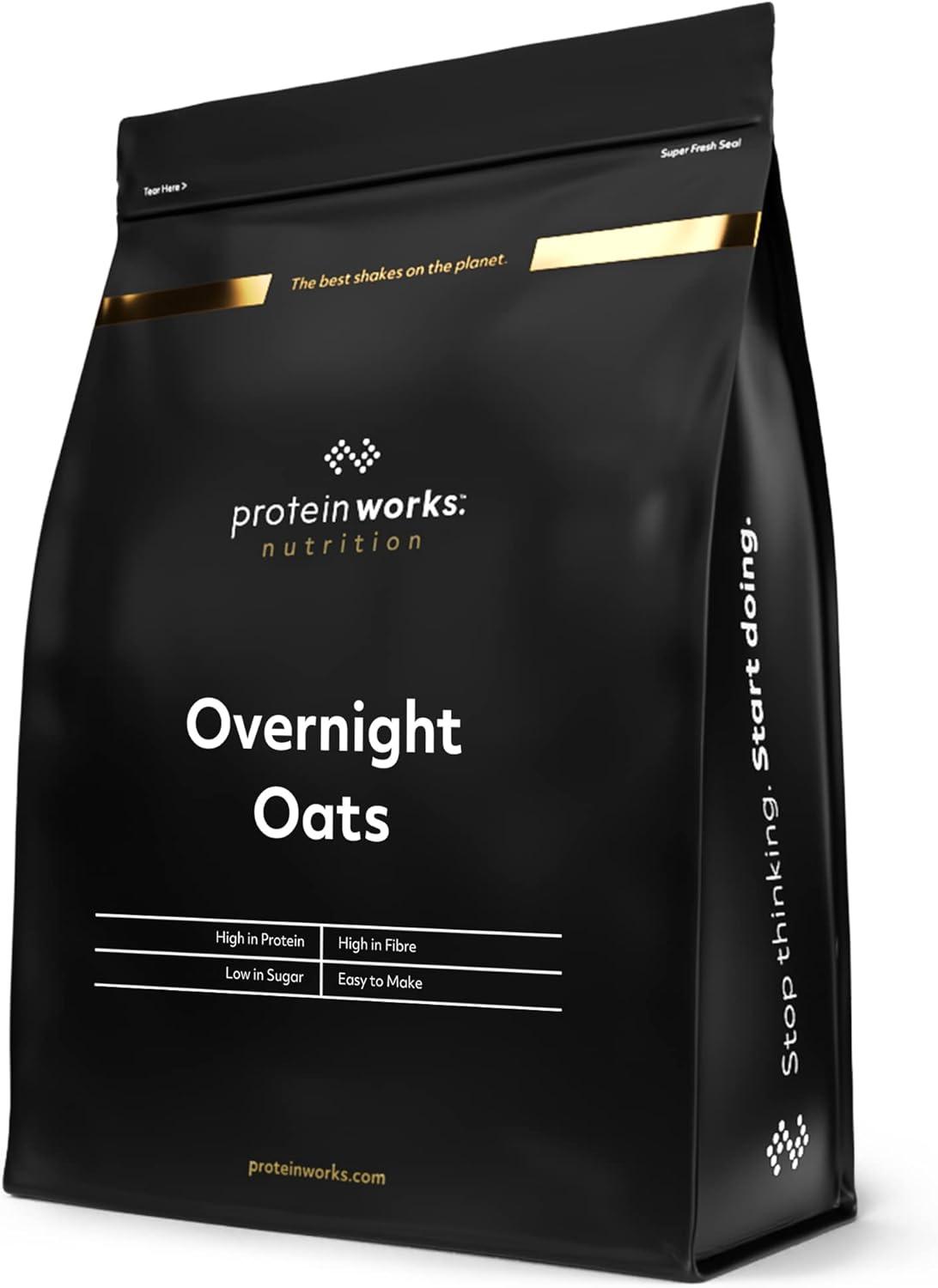 Protein Works Overnight Oats High Protein Breakfast Summer Berries 500g - Scent Shave And All