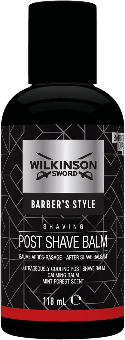 Wilkinson Sword Barber's Style for Men Post Shave Balm 118ml - Scent Shave And All