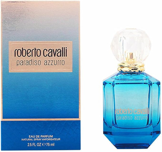 Roberto Cavalli Paradiso Azzurro 75ml Eau De Parfum EDP Perfume Spray for Her