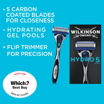 Wilkinson Sword Hydro 5 Men’s Razor Refills 12 Pack