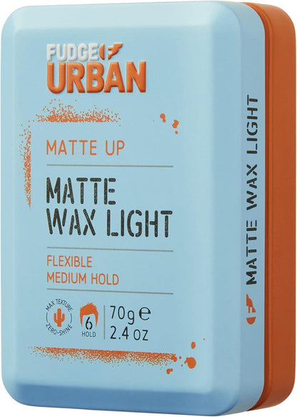 Fudge Urban Matte Wax Light Flexible Hold All Day Styling 70g - Scent Shave And All