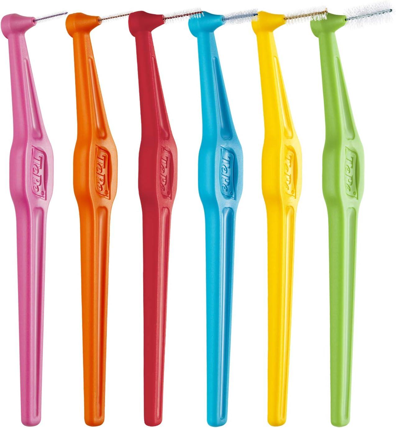 TePe Angle Interdental Brushes Mixed Pack of Every Size Pack of 6 - Scent Shave And All