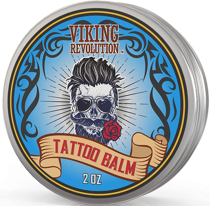 Viking Revolution Tattoo Aftercare Balm 58g for Pre and Post Tattoo Care - Scent Shave And All