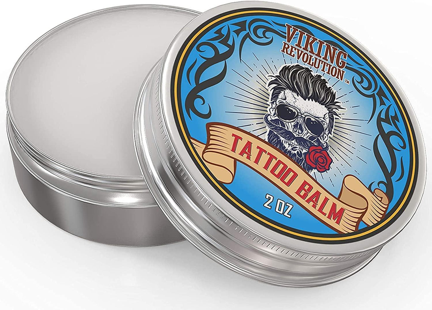 Viking Revolution Tattoo Aftercare Balm 58g for Pre and Post Tattoo Care - Scent Shave And All