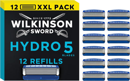 Wilkinson Sword Hydro 5 Men’s Razor Refills 12 Pack