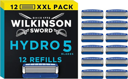 Wilkinson Sword Hydro 5 Men’s Razor Refills 12 Pack