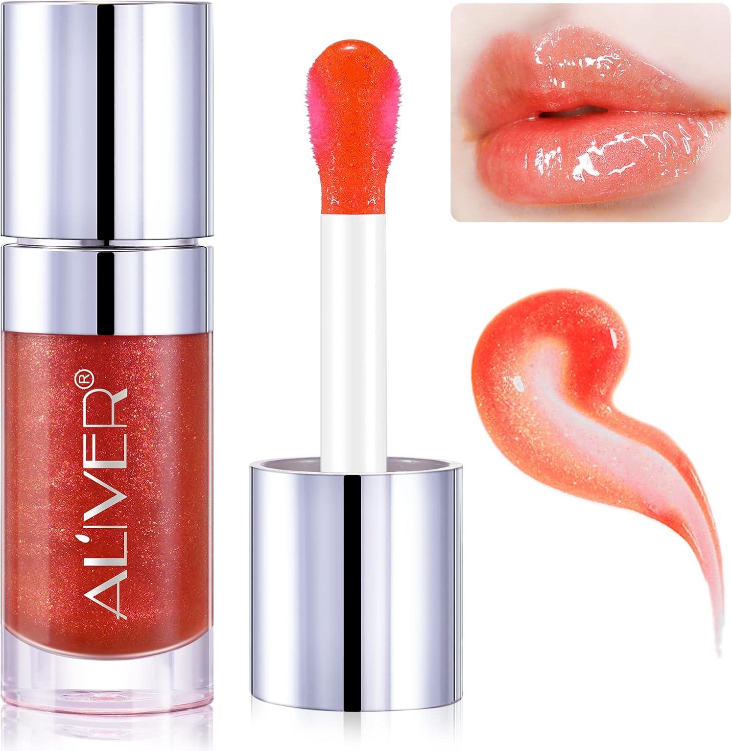 Lip Gloss Plumping Lip Oil Hydrating Gloss Tinted Lip Balm Transparent Lip Care 6ml - Scent Shave And All