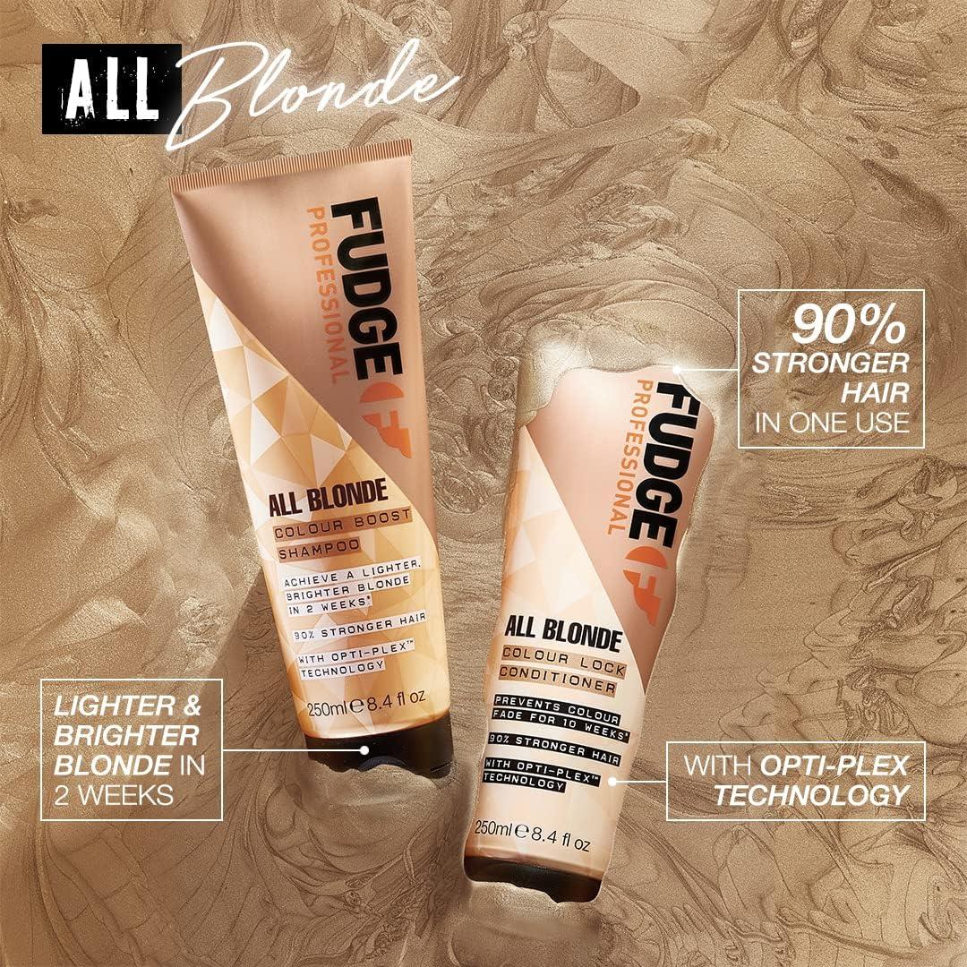 Fudge Professional All Blonde Colour Lock Shampoo 250ml - Scent Shave And All