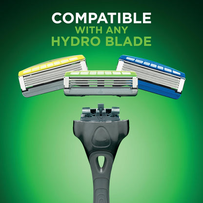Wilkinson Sword Hydro 3 Men’s Razor Refills, Great Addition to Wash Bags for Men's Grooming, Great Shavers for Routine Shaving, 8 Refill Razor Blades Pack