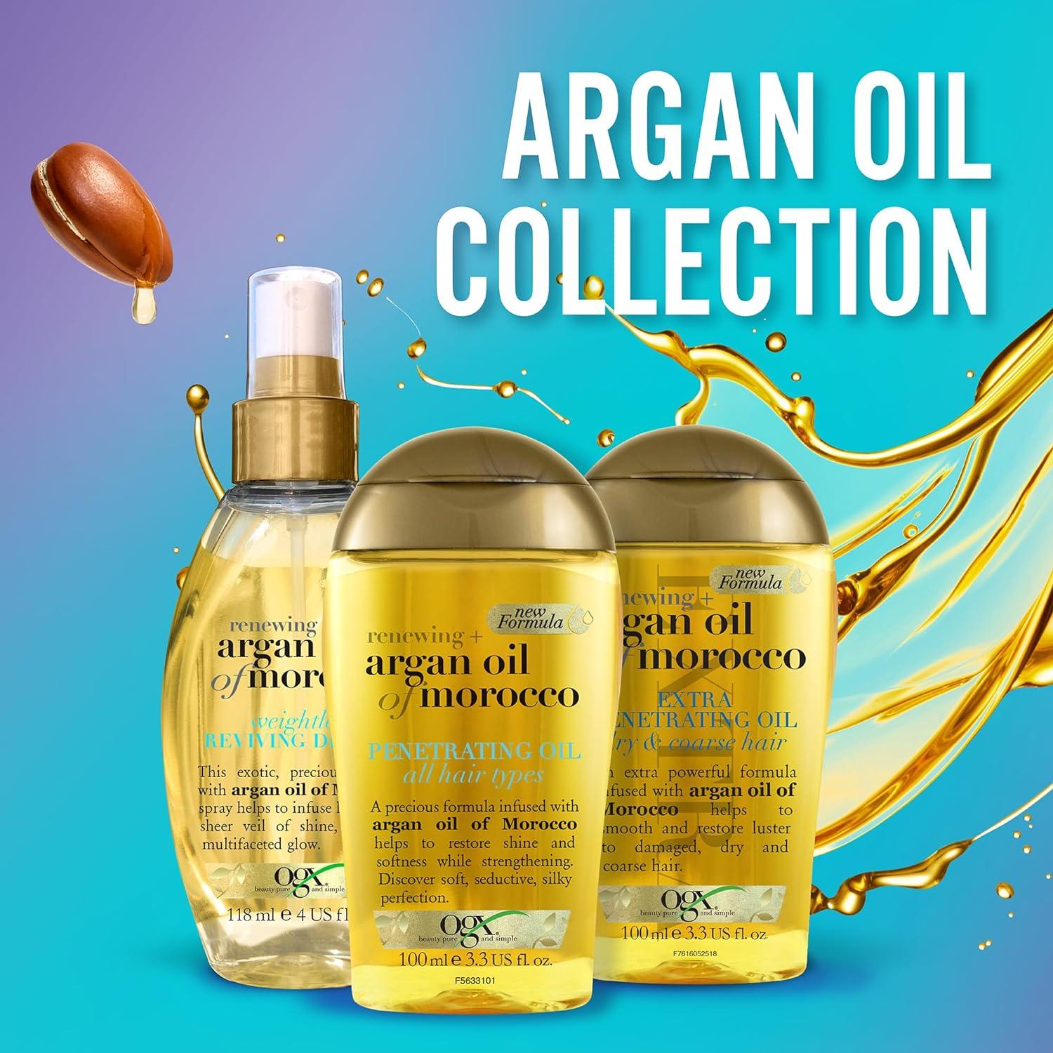 Ogx Argan Oil of Morocco Penetrating Hair Oil for All Hair Types 100ml - Scent Shave And All