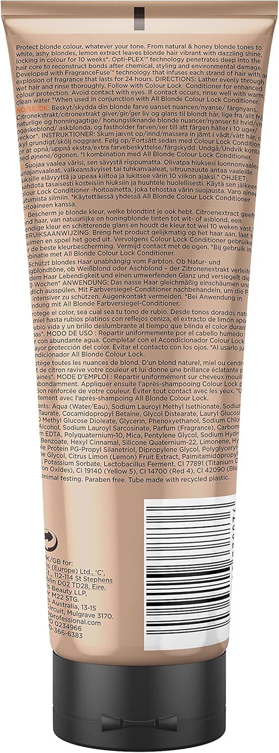 Fudge Professional All Blonde Colour Lock Shampoo 250ml - Scent Shave And All