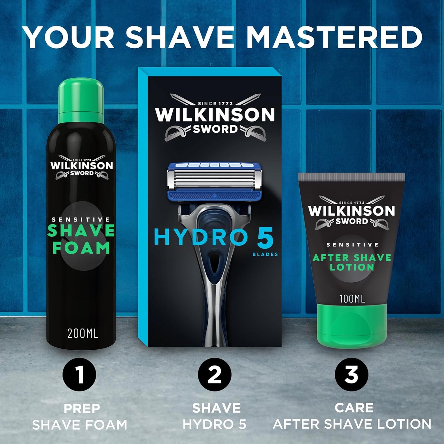 Wilkinson Sword Hydro 5 Men’s Razor Refills 12 Pack