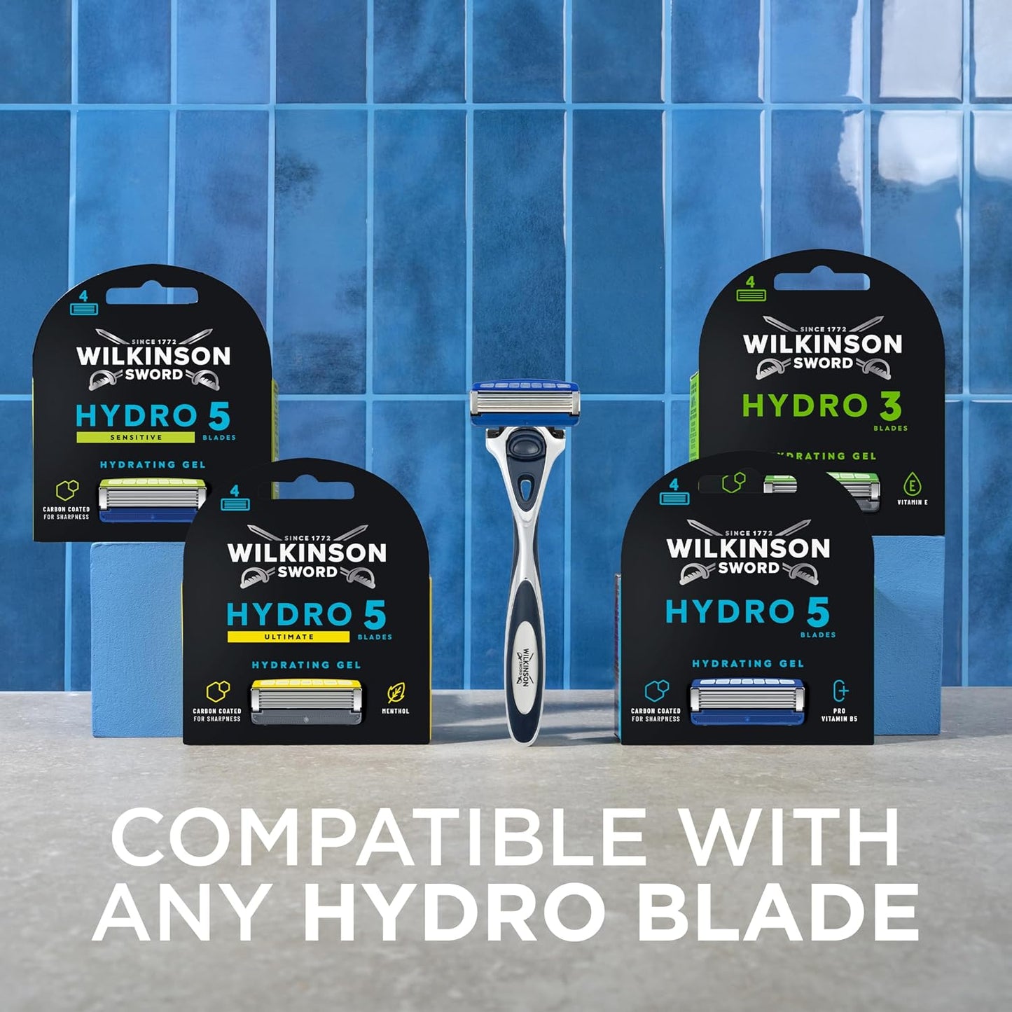 Wilkinson Sword Hydro 5 Men’s Razor Refills 12 Pack