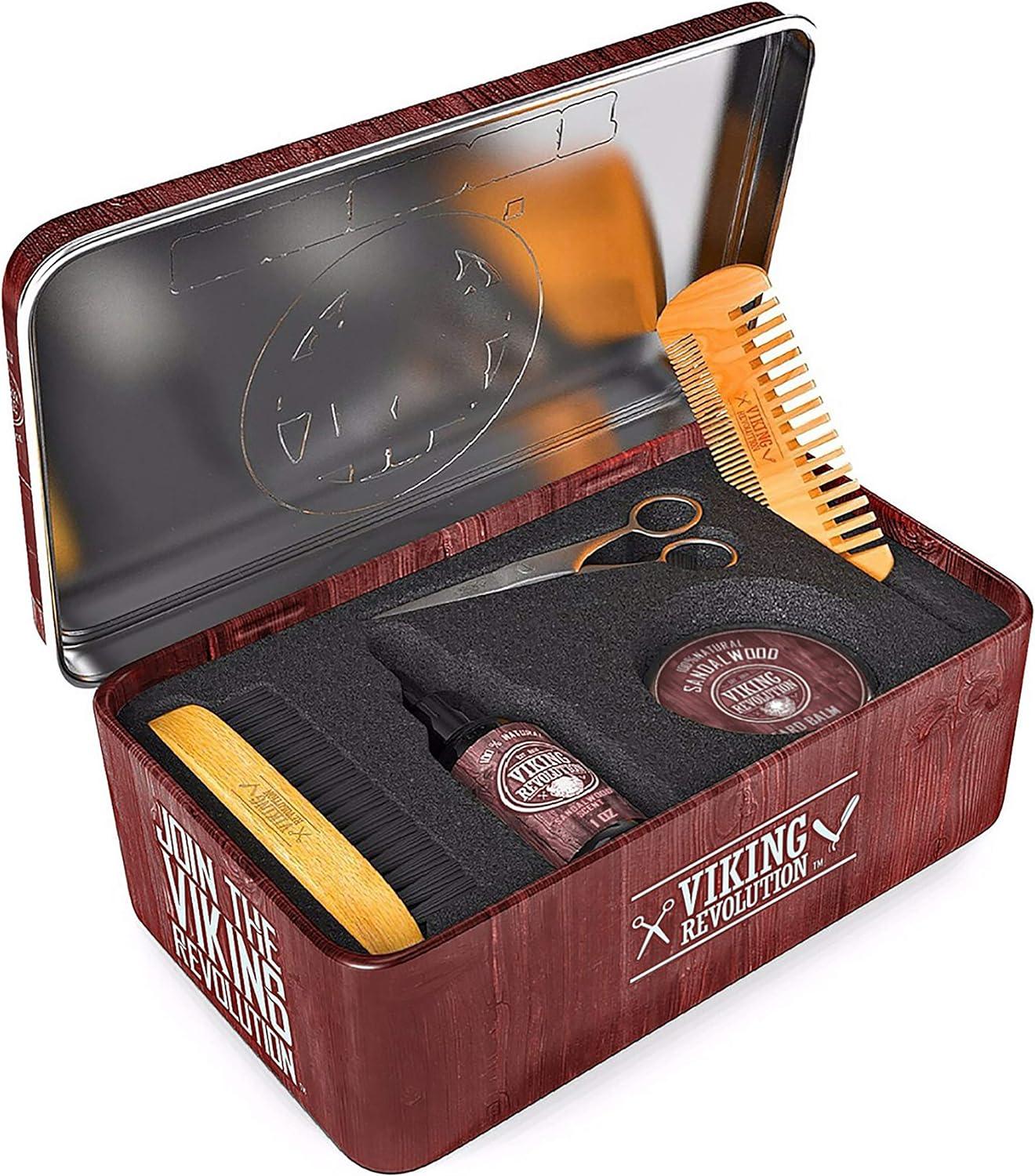 Viking Revolution Beard Grooming Kit the Ultimate Beard Kit - Scent Shave And All