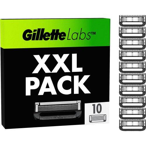 Gillette Labs Razor Blades Pack of 10 Replacement Shaving Heads - Scent Shave And All