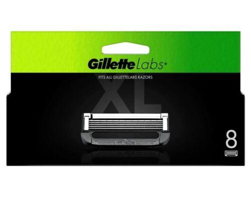 Gillette Labs Razor Blades Pack of 8 Replacement Shaving Heads - Scent Shave And All