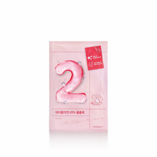 NUMBUZIN No.2 Water Collagen 65% Voluming Sheet Mask 33g x 1pc