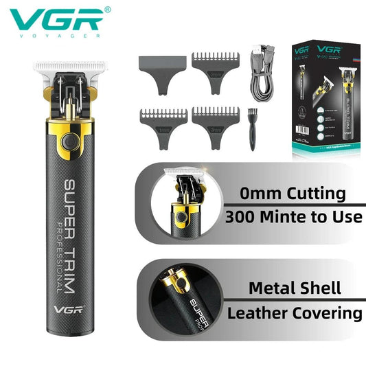 VGR V-082 Hair Trimmer T9 Electric Hair Clipper Professional Cutting Machine - Scent Shave And All