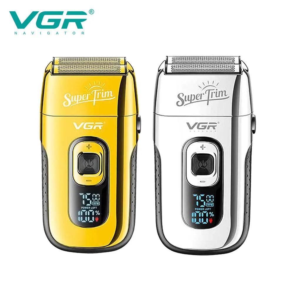 VGR V-332 Shaver Beard Trimmer Metal Twin Blade Professional Shaving Foil - Scent Shave And All