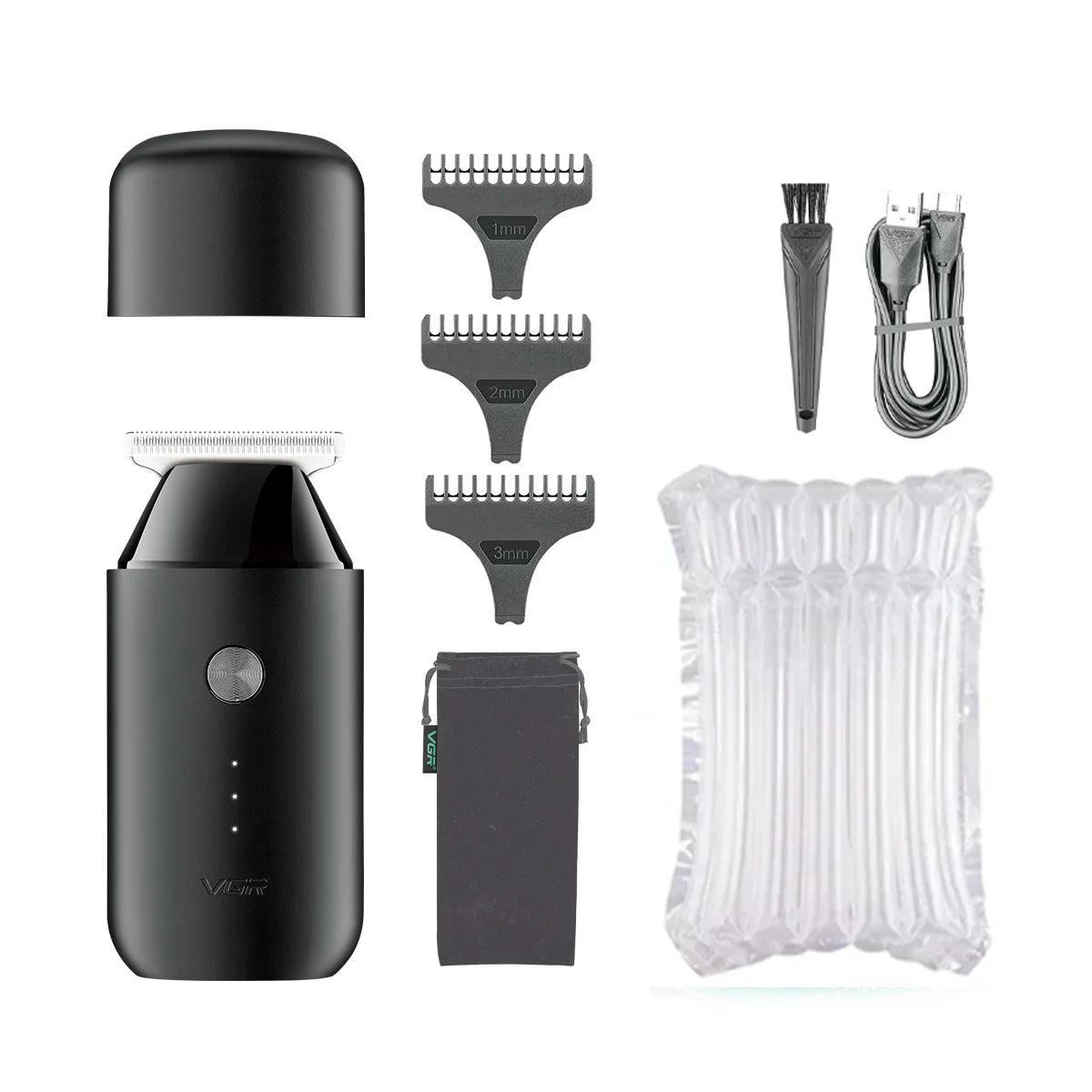 VGR V-932 Hair Trimmer Hair Clipper Mini Travel-friendly T-Shaped Blade - Scent Shave And All